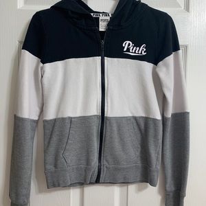 Vs pink zip up jacket